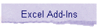 Excel Add-Ins